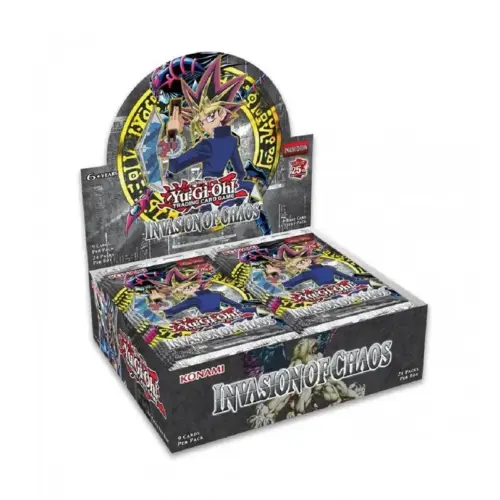 YGO - Caja de Sobres INVASION OF CHAOS - INGLES