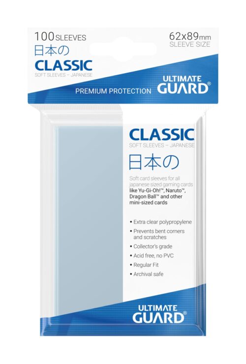 Ultimate Guard - 100 Fundas Classic tamaño Japones 62x89