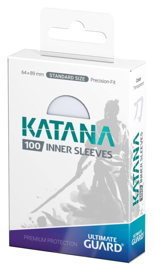 UG Katana Inner Sleeves Estándar Transparente (100)