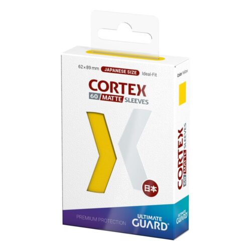 UG Cortex Sleeves Tamaño Japonés MATTE Yellow (60)