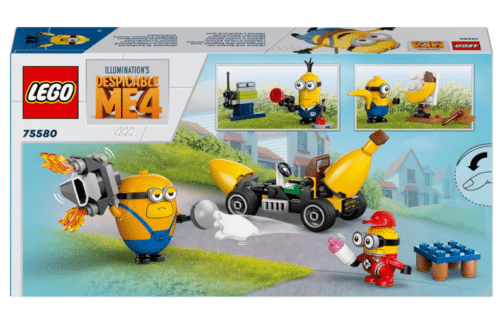 Lego 75580 - Gru 4 - Minions y Coche Banana - Imagen 4