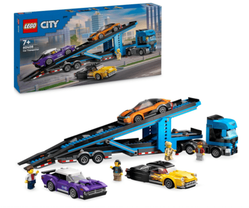 Lego 60408 - City - Camion de Transporte con Deportivos