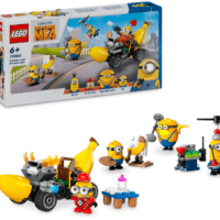 Lego 75580 - Gru 4 - Minions y Coche Banana