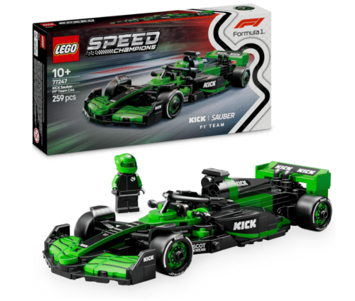 Lego 77247 - Speed Champions - Coche de Carreras KICK Sauber F1 Team C44