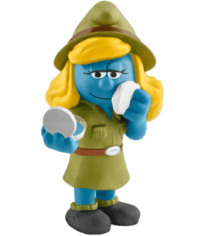 Pitufina Selvática - Schleich 20776