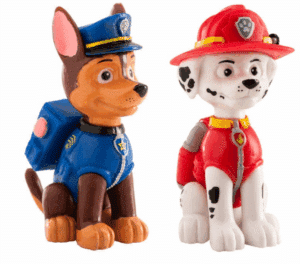 Dekora - Figura Chase o Marshall Paw Patrol - Modelos Aleatorios