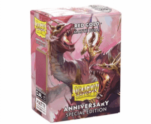100 Fundas Dragon Shield Matte Dual Special Edition – RED GOLD