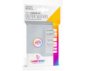 Gamegenic - Matte Standard Size Outer Sleeves