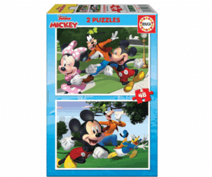 Educa 18885 - Puzzles 2×48: Mickey & Friends