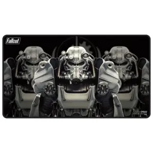 UP - Brotherhood of Steel Black-Stitched Playmat for Bethesda - Fallout