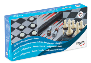 Cayro 415 - Ajedrez Backgammon Magnético
