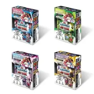 Topps - PACK 4 mini lata cartas match attax ucl 25-26