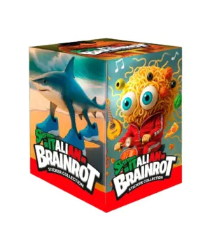 Panini - Caja de 36 Sobres Skifidol Brainrot Cromos