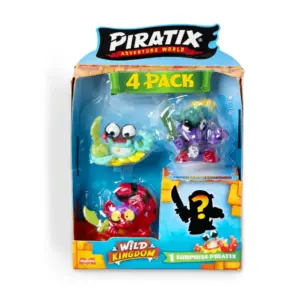 Magicbox Toys  - PIRATIX Wild Kingdom FOUR PACK (MODELOS ALEATORIOS)