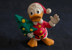 Bullyland - Figura Pato Donald Papa Noel