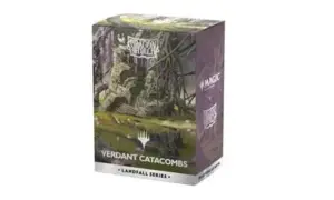 100 Fundas Dragon Shield - MTG - Landfall Series - Verdant Catacomb
