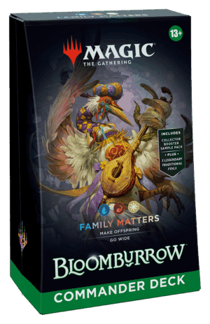 MTG - Bloomburrow Commander Deck Family Matters - INGLES