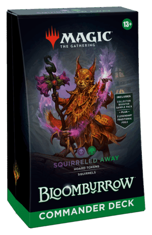 MTG - Bloomburrow Commander Deck Squirreled Away - INGLES