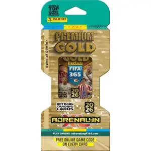 Panini sobre  PREMIUM  GOLD Adrenalyn FIFA 365 2026