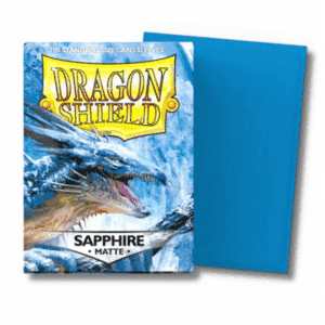 100 Fundas Dragon Shield Standard Matte Sapphire
