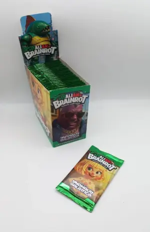 Caja de 24 Sobres de Brainrot ( Serie 3 ) Galactic Anomaly