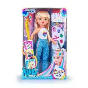 Famosa - Nancy Colour Mix Muñeca con Accesorios