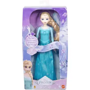 Disney Princess -Frozen Muñeca Elsa Cantarina