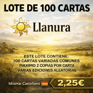 100 CARTAS COMUNES DE MAGIC - BLANCO en CASTELLANO