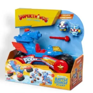 Magicbox Toys - Superthings Kazoom Power Battle Vehicle Police