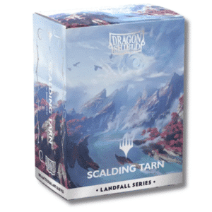 100 Fundas Dragon Shield - MTG - Landfall Series - Scalding Tarn