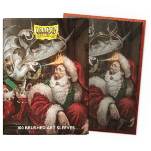 100 Fundas Dragon Shield - Brushed Art - Christmas 2021