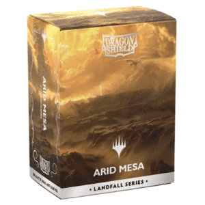 100 Fundas Dragon Shield - MTG - Landfall Series - Arid Mesa
