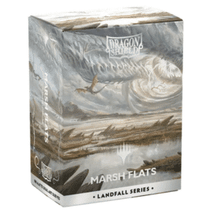 100 Fundas Dragon Shield - MTG - Landfall Series - Marsh Flats
