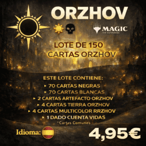 150 CARTAS COMUNES MTG - ORZHOV en CASTELLANO