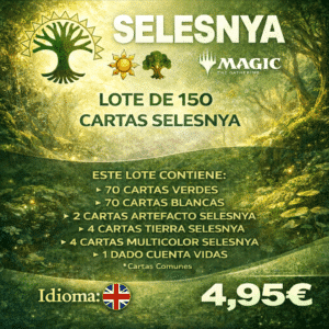 150 CARTAS COMUNES MTG - SELESNYA en INGLES