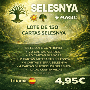150 CARTAS COMUNES MTG - SELESNYA en CASTELLANO
