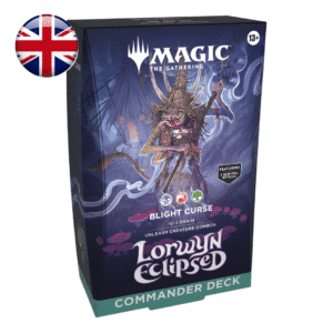 MTG Lorwyn Eclipsed Commander Deck Blight Curse - EN