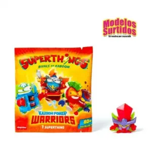 Magicbox Toys -SuperThings Kazoom Power Warriors – One Pack(Modelos Aleatorios)
