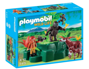 Playmobil 5415 - Gorilas y Okapis con Cámara