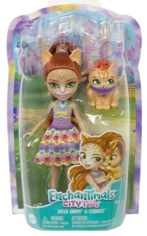 Mattel HHB91 - Enchantimals -  TARLA ORANGE & CUDDLER