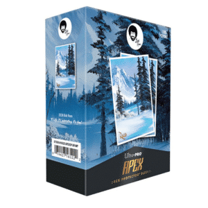 UP - Bob Ross - Winter Paradise 105ct APEX Deck Protector Sleeves