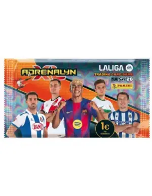 Panini sobre Adrenalyn 2025-26