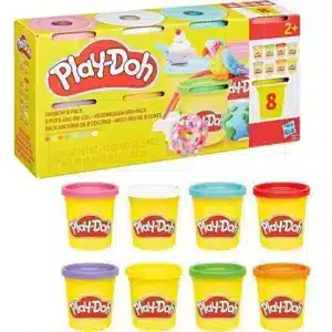 Play-Doh -  Pack de 8 Botes Colores Arco Iris