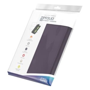 Ultimate Guard - Zipfolio 160 - 8-Pocket XenoSkin Purple