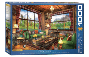 Puzzle Eurographics Cabaña acogedora de Dominic Davison 1000 piezas