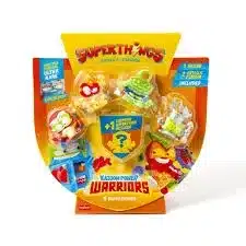 Kazoom Power Warriors Pack 5 Figuras - Modelos Variados