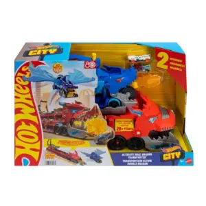 Mattel - Hot Wheels City Dragón transportador