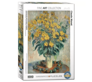 Puzzle Eurographics Jerusalem Artichoke Flowers 1000 piezas