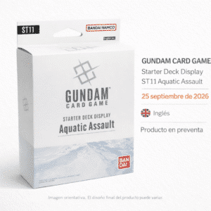 Gundam Card Game Starter Deck Display ST11 Aquatic Assault - EN