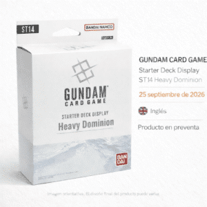 Gundam Card Game Starter Deck Display ST14 Heavy Dominion - EN